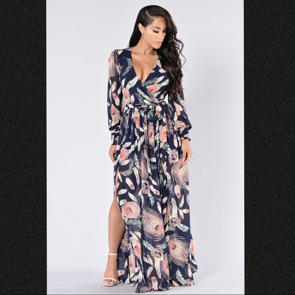 Fashion Nova Brunch Date Dress- Size L